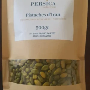 Pistaches décortiquées émondées